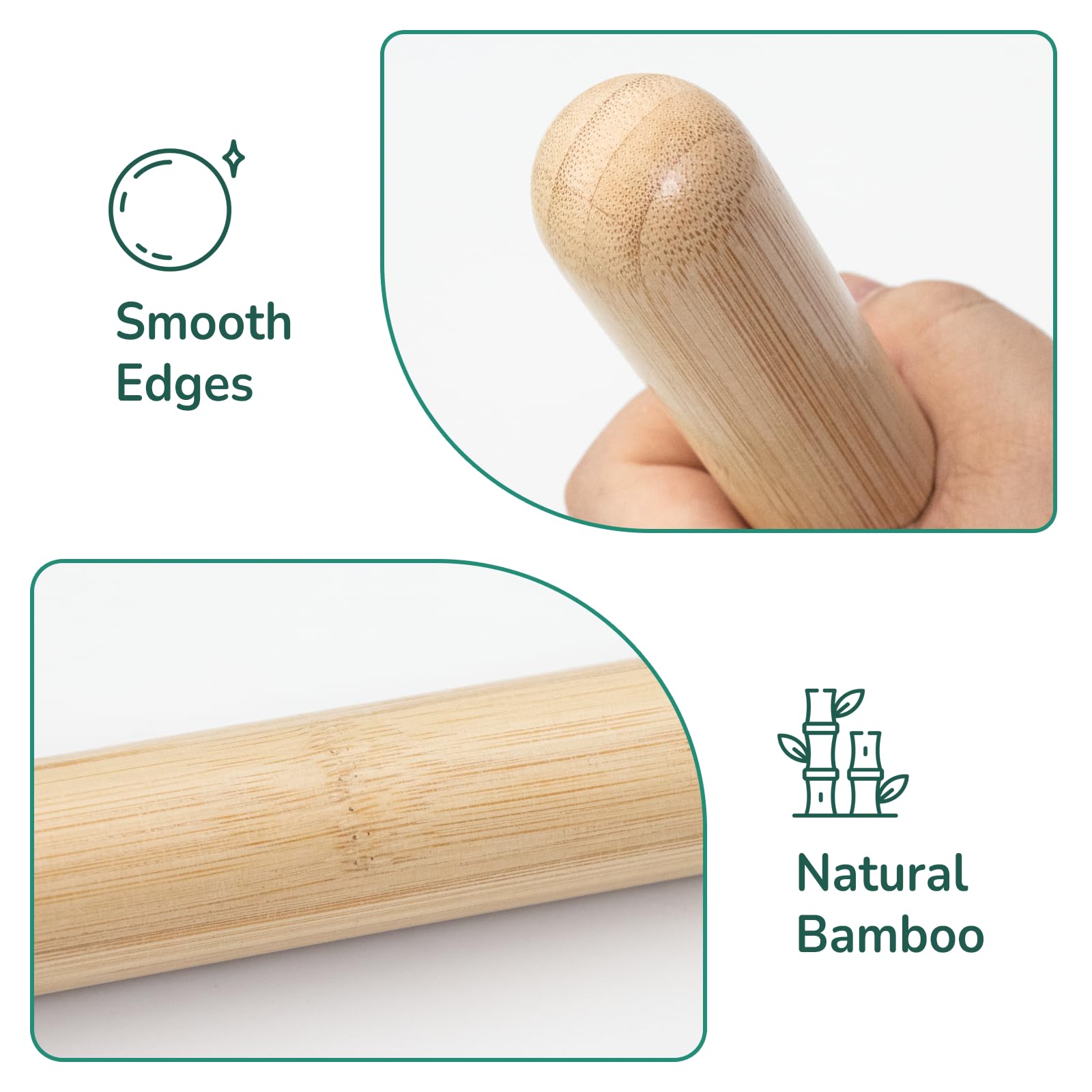 Goodtar guasha stick with easy-clean design for quick maintenance.