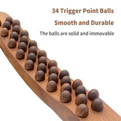 Goodtar Guasha Wood Stick targets the neck area with precise bead action.