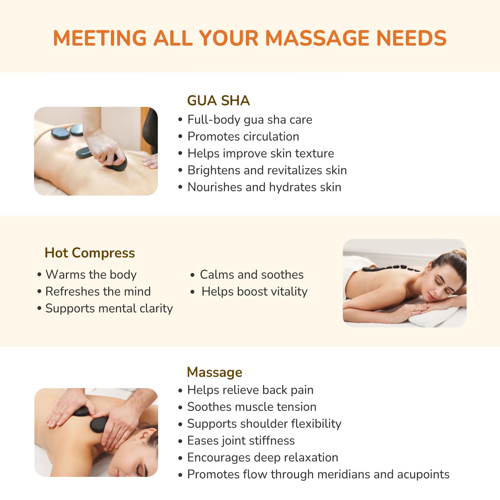 Goodtar home spa use setup for relaxing massages