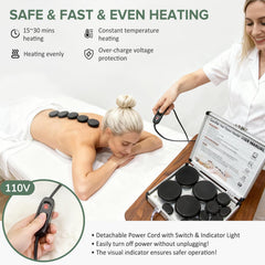 Goodtar stone heater control panel with switch for safer, convenient operation