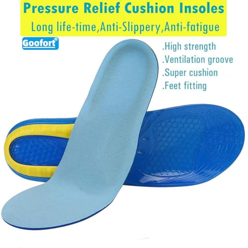Goofort 3D-Xpain breathable net design keeps feet cool and odor-free