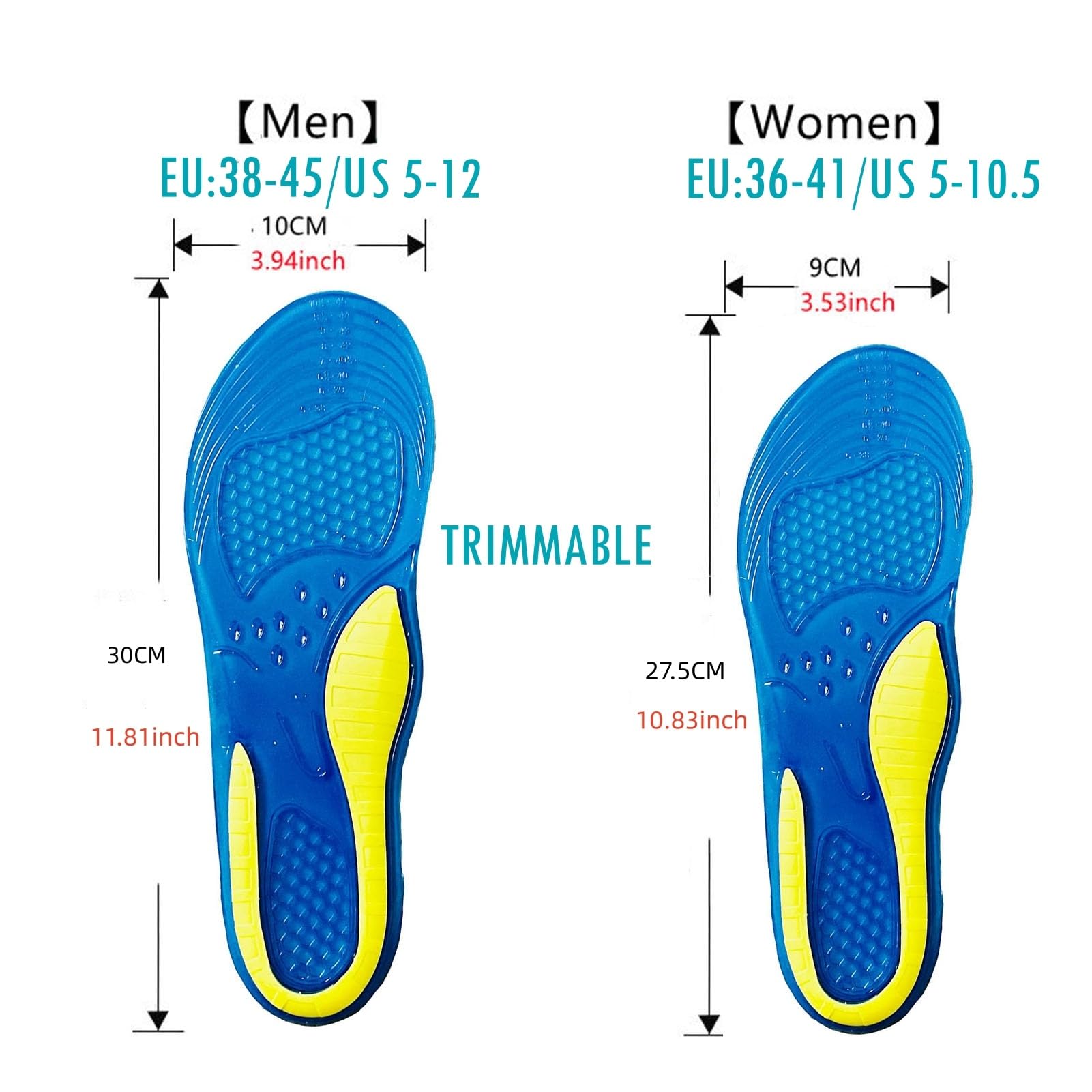 Goofort 3D-Xpain ergonomic arch support improves foot alignment