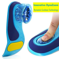 Goofort DynaZoom heel pain relief insole supports plantar fascia with improved alignment.