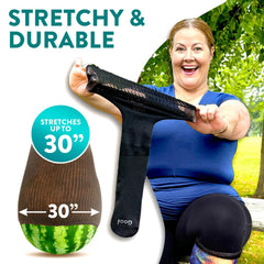 Gooi seamless toe design reduces rubbing for sensitive feet.