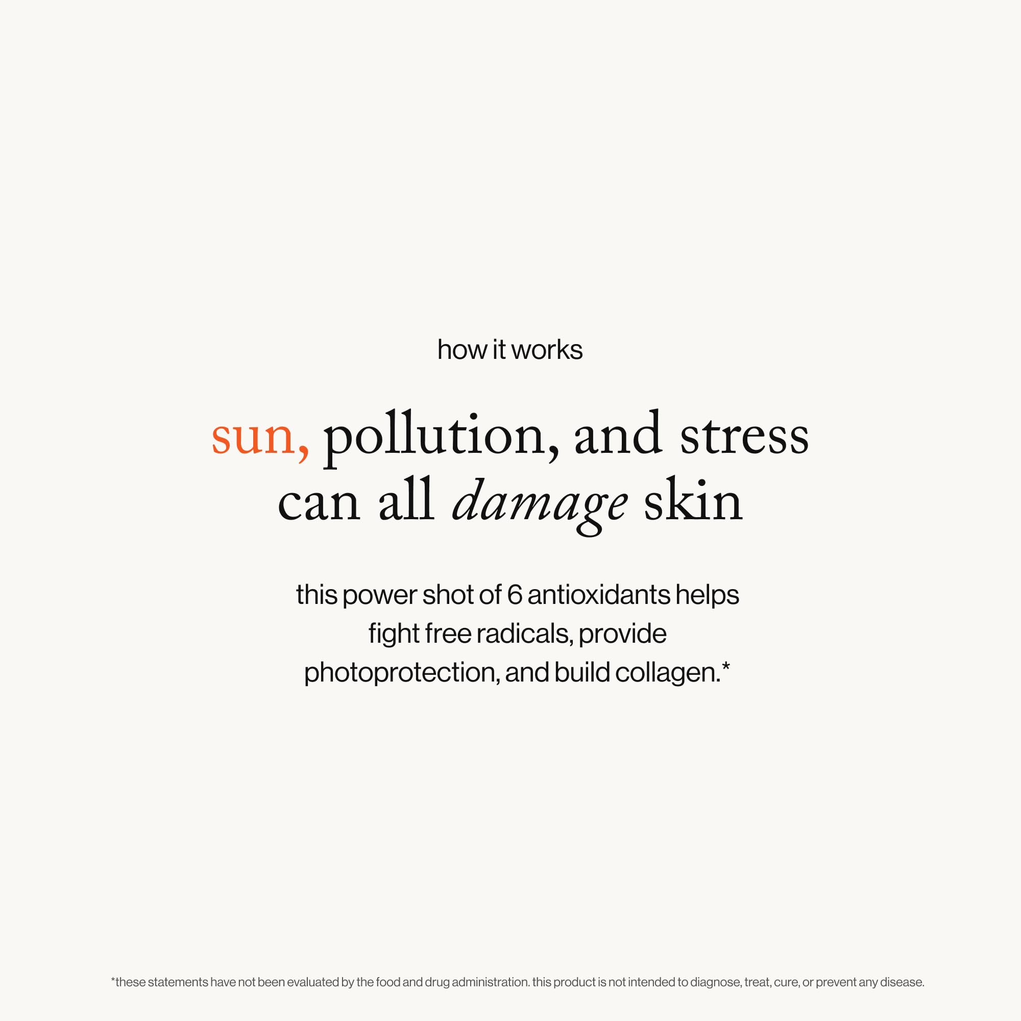 Goop Beauty Morning Skin Drink orange-verbena aroma; uplifting citrus flavor.