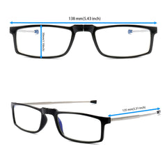 GOOSEN lentes con bisagra de resorte para ajuste cómodo