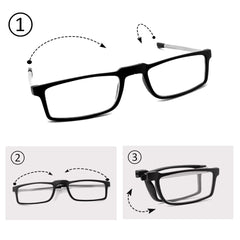 GOOSEN lentes de lectura con llavero, compacto y portable