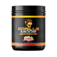 Gorilla Mind Gorilla Mode Pink Lemonade tub front view for intense workouts