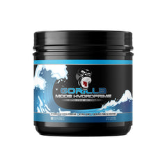 Gorilla Mind Hydroprime bottle pour showing hydration support during workouts