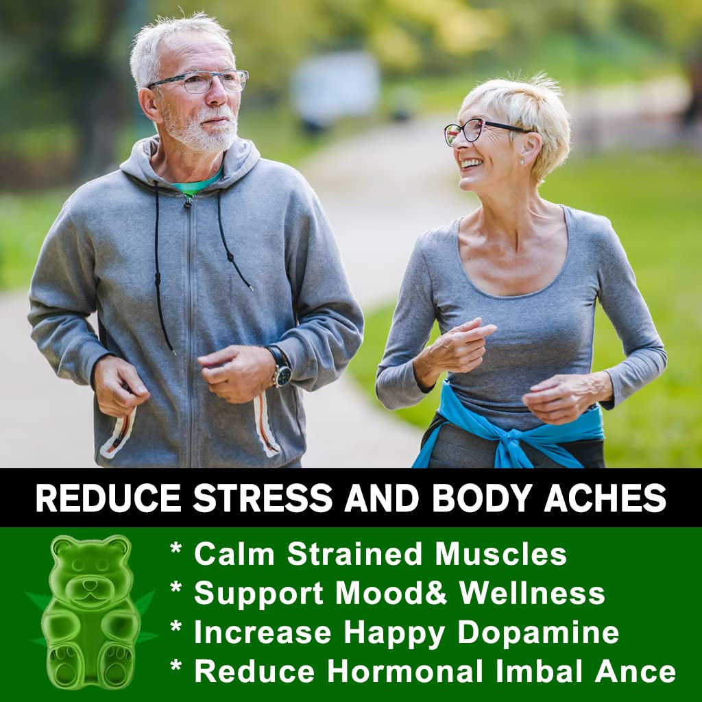 GORNVB gummies held in hand for grab-and-go calm