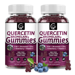 GORNVB Quercetin Gummies Pack for easy daily immune support.