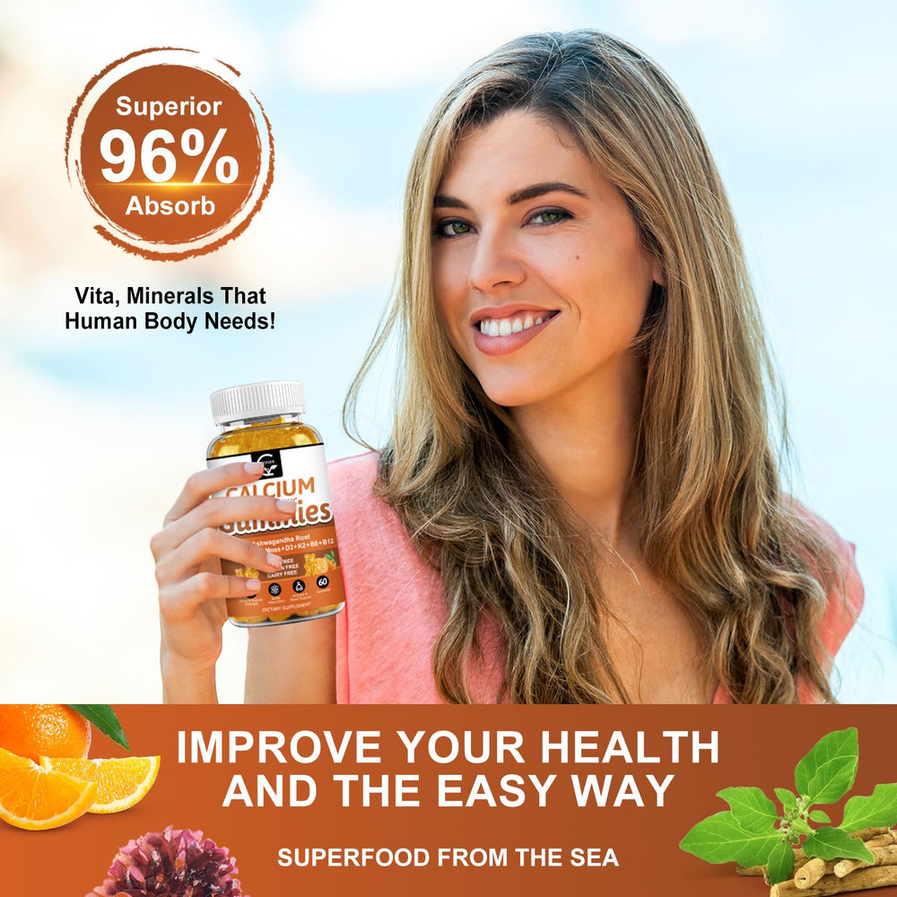 GORNVB vegan orange-flavor gummies highlight plant-based, sugar-free option for daily use.