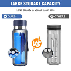 Gosemai insulin cooler outer shell 304 stainless steel.