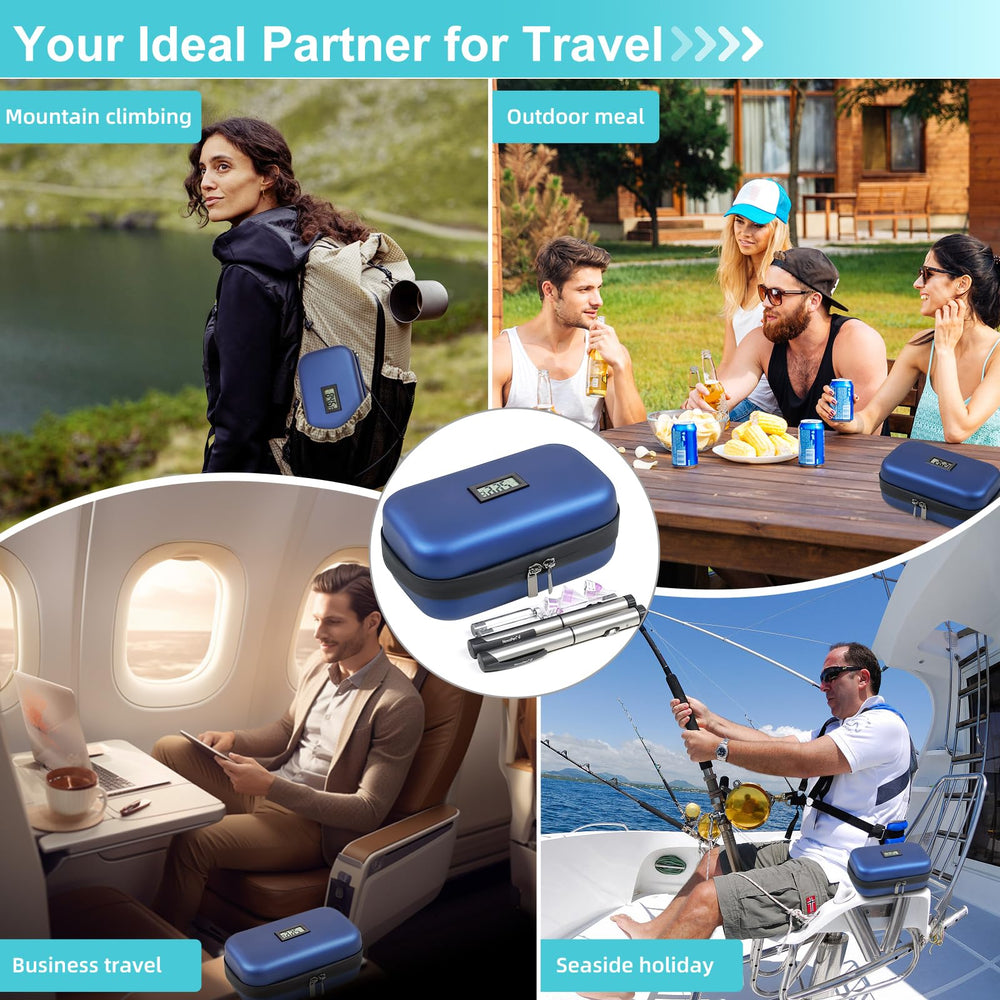 Gosemai no-electricity cooling solution for travel.