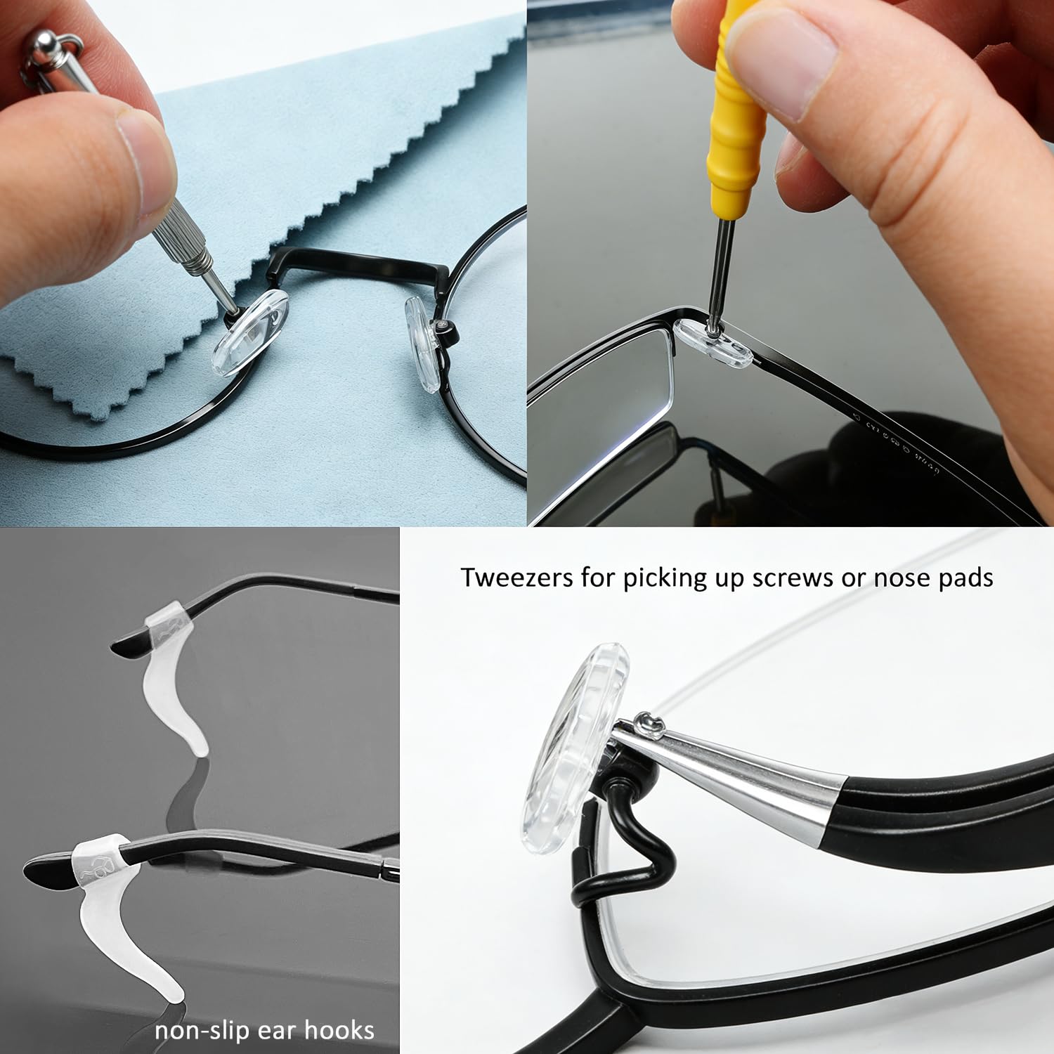 Caja de almacenamiento Gotoba para ordenar almohadillas y tornillos pequeños.