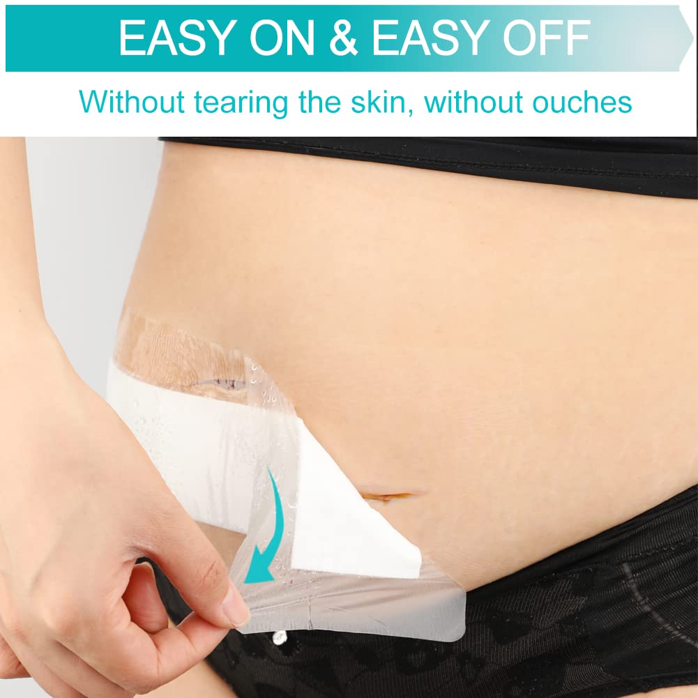 GoToHere knee replacement wound patch seals edges and reduces friction.