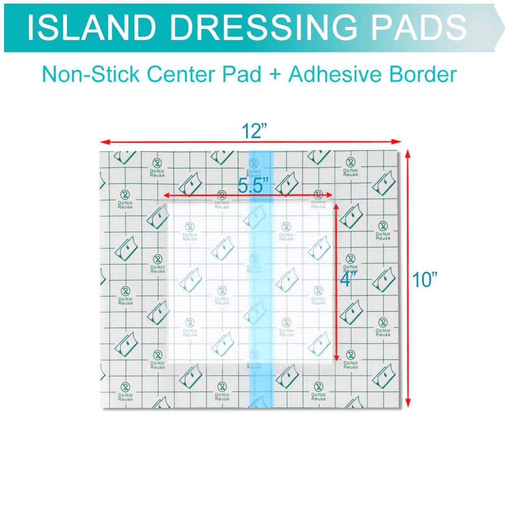 GoToHere pack of seven provides convenient wound protection while bathing.
