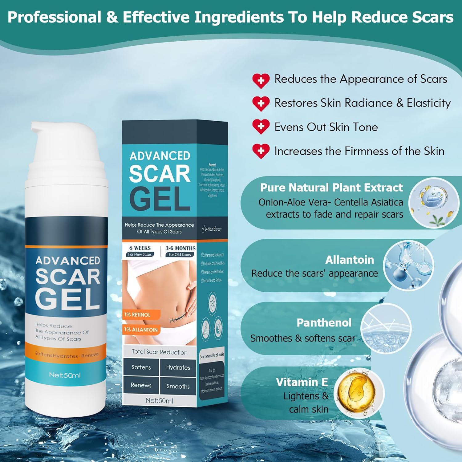 Gowgaw Scar Gel compact travel pack for on-the-go scar care