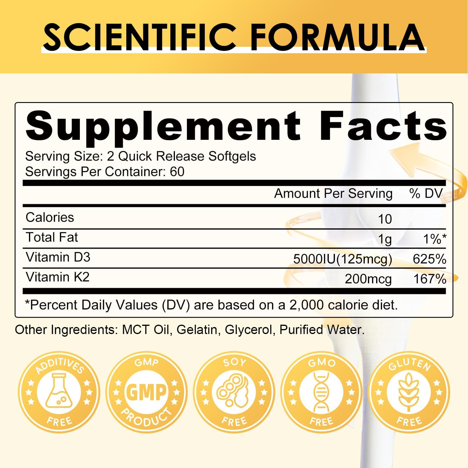 GreenPeople D3K2 capsules close-up highlighting vegan formula