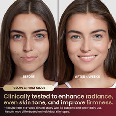 Graart red light therapy mask worn on the face for at-home sessions.