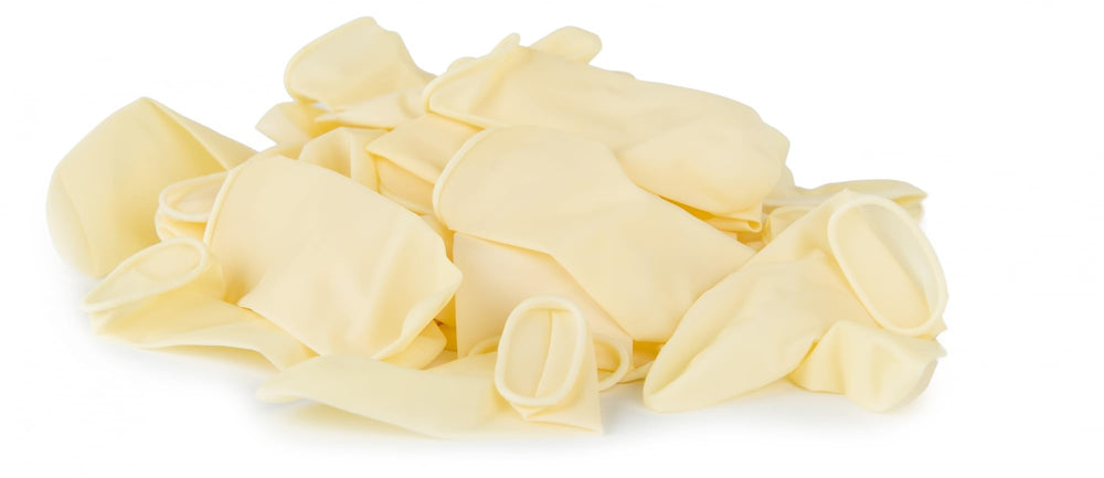 Graham-Field Grafco finger cots protect fingertips while handling sticky or wet materials.