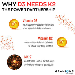 Granions clean formula label shows no artificial colors, preserving product purity.