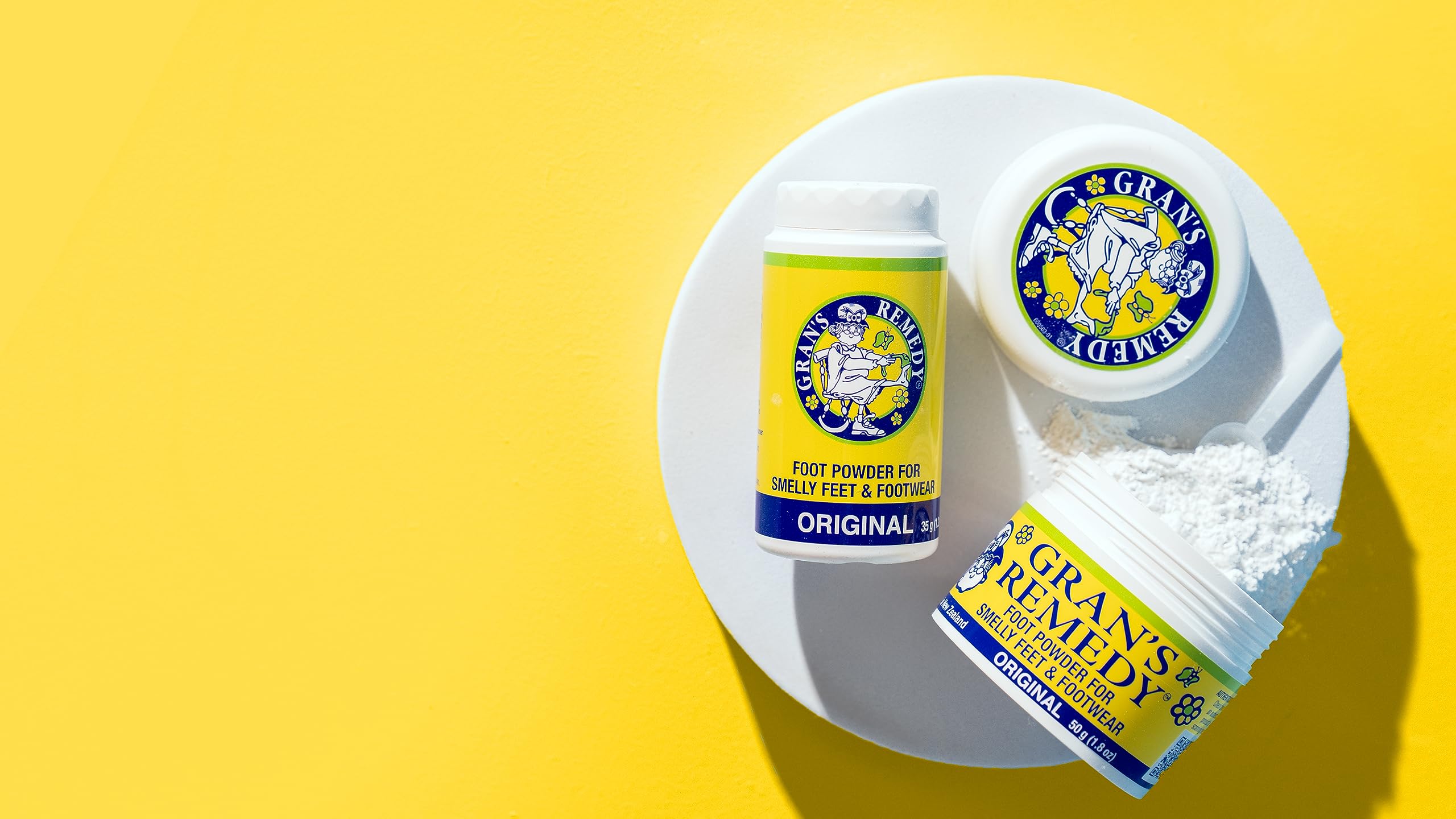 Gran's Remedy trusted quality badge signals reliable freshness.