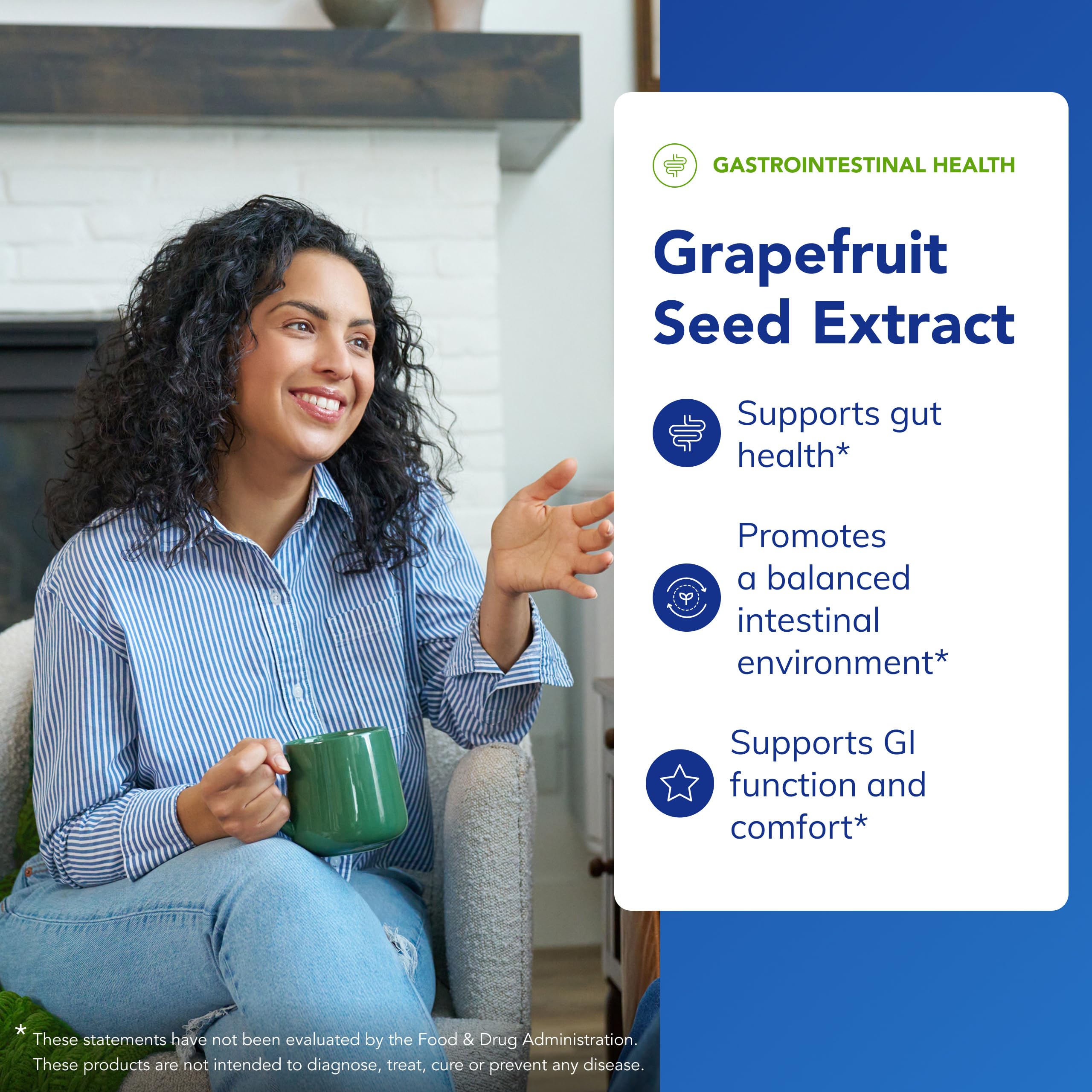 Grapefruit Seed Extract label details convey product purity and allergen-free formulation.