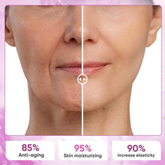Gratulor estrogen cream texture close-up shows rich hydration for dry, aging skin.