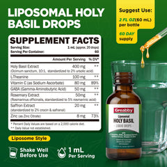 GREABBY saffron and rosemary extracts blend for daily mental balance
