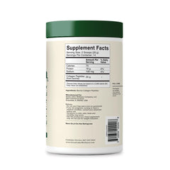Great Lakes Wellness collagen peptides blending smoothly into a cold smoothie