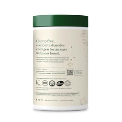 Great Lakes Wellness collagen powder scoop display emphasizing 20 grams per serving for convenient daily use