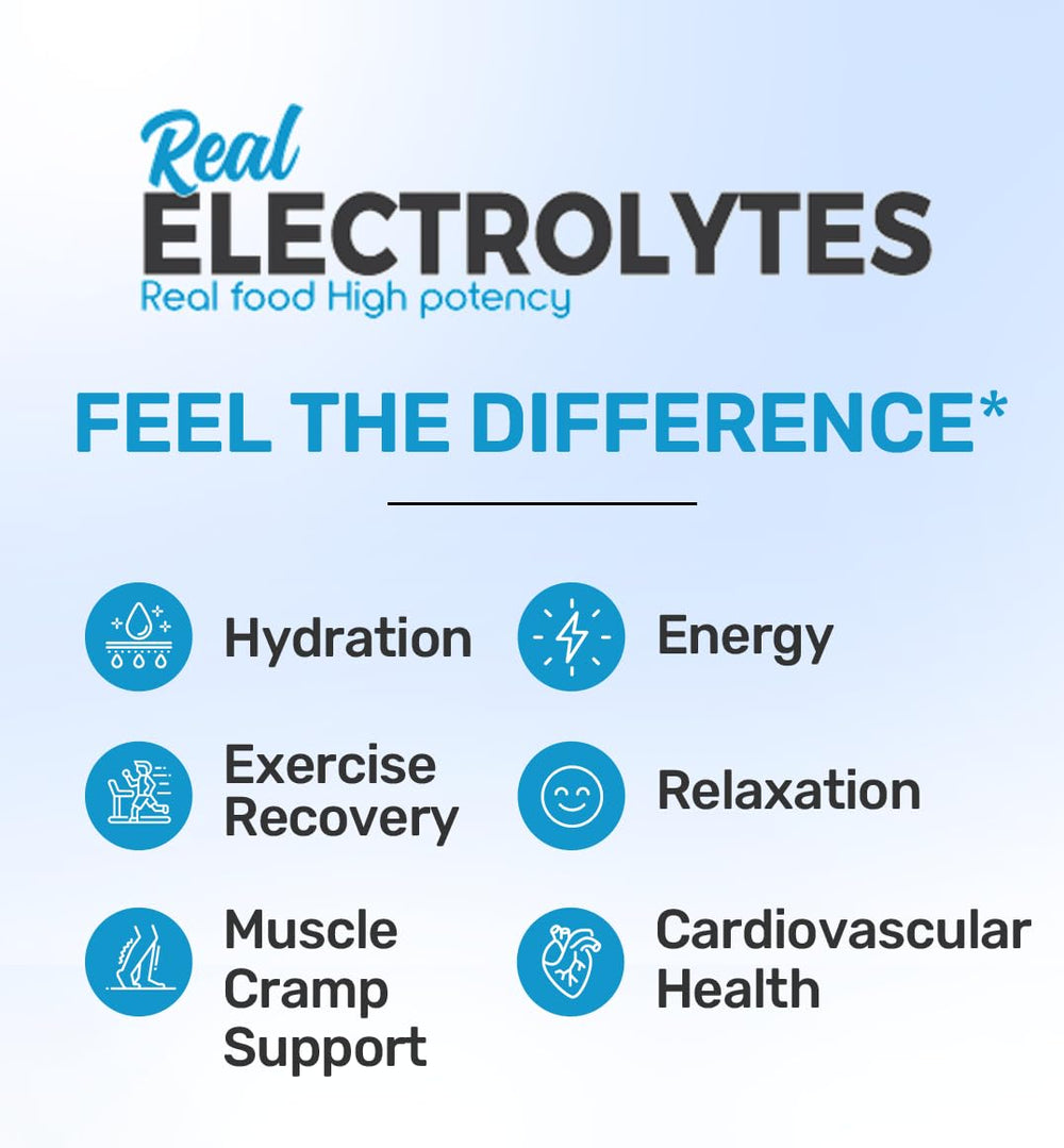 Close-up of coconut water and celery ingredients on real-food electrolyte label