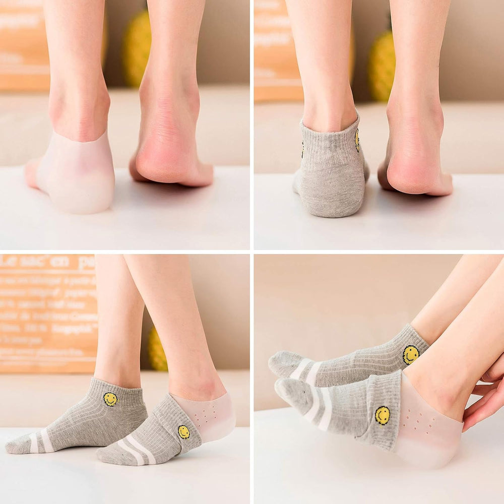 Greatby breathable silicone holes insoles keep feet cool during wear