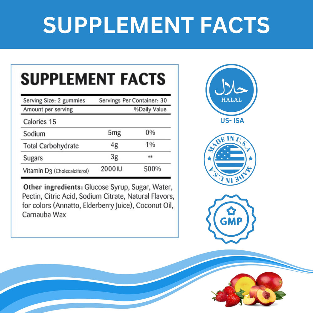 Greenfield Nutritions mango peach flavor gummy shot appeals to adult tastes