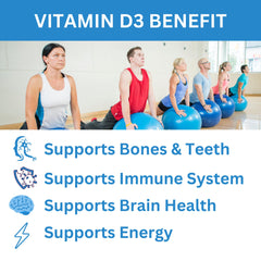 Greenfield Nutritions Vitamin D3 Gummies poured to show delicious mango and peach flavor