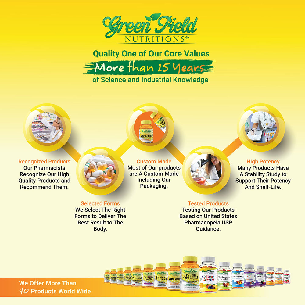 Halal certification seal visible on Green Field Nutritions Smart Kids packaging