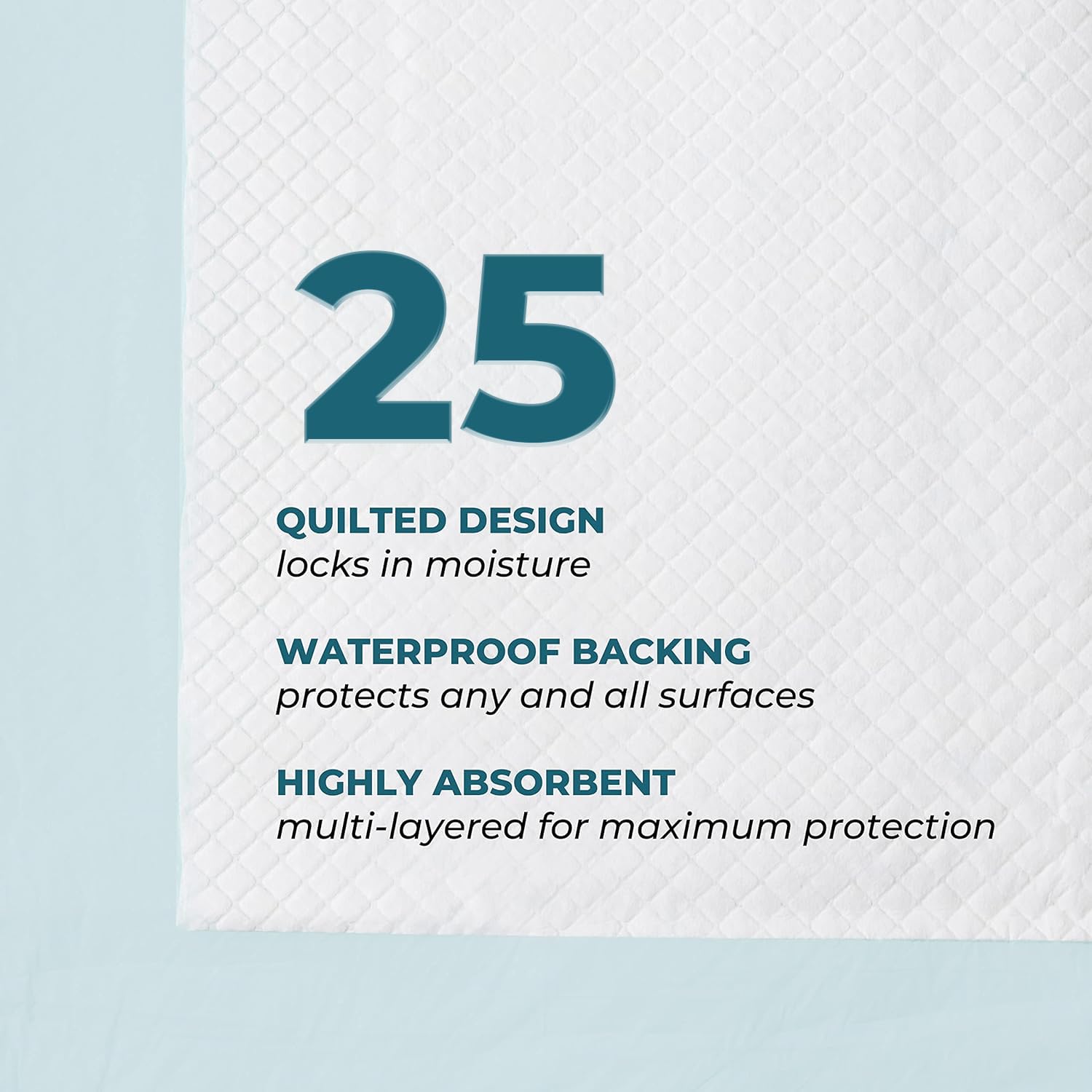Green Lifestyle soft top layer with moisture-locking design