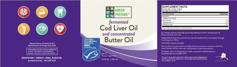 Family-friendly use of Green Pasture Butter Oil Blend for daily nourishment