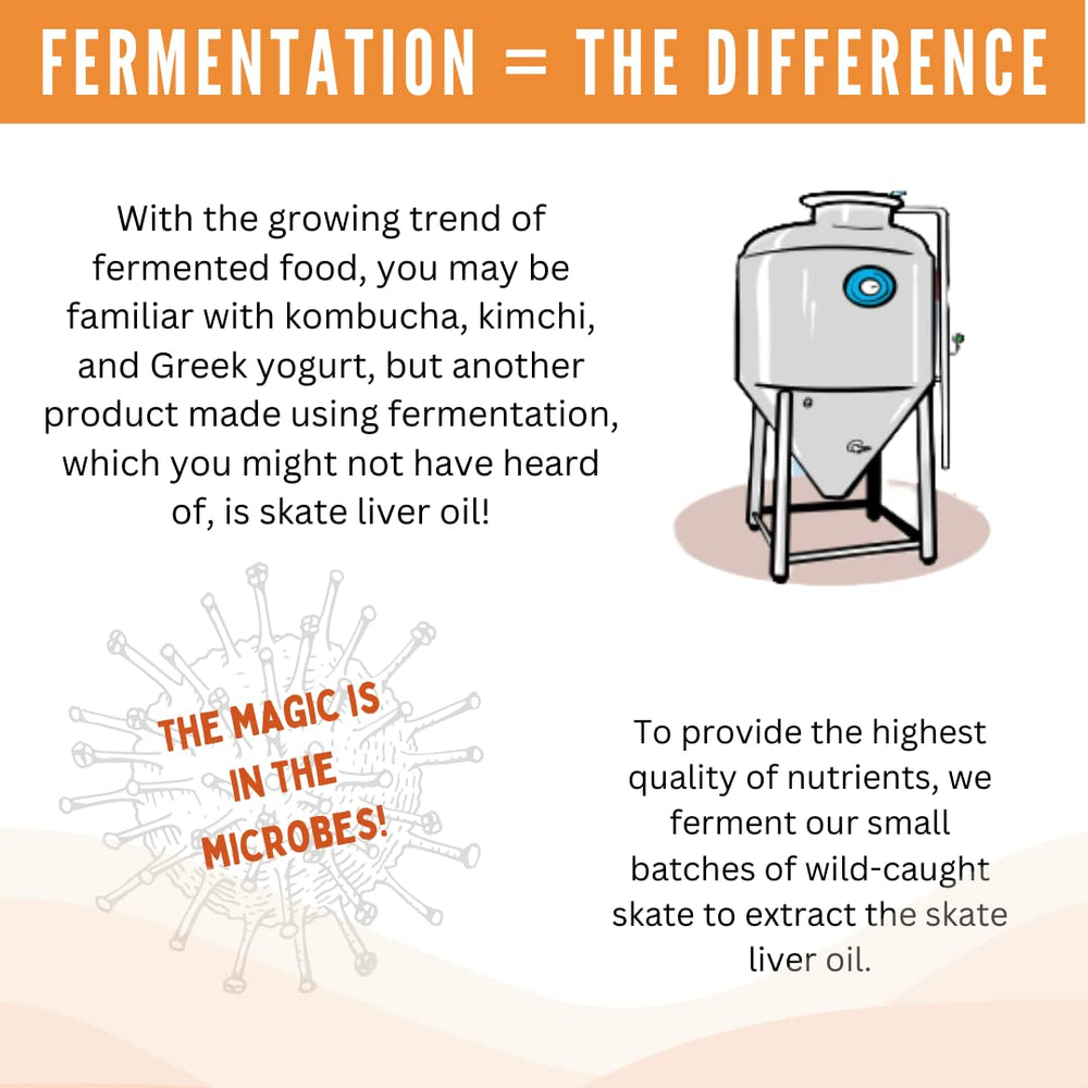 Close-up of the fermentation process used by Green Pasture.
