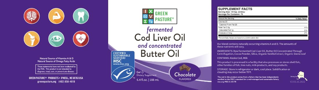 Green Pasture gel storage shown in cabinet or fridge for stability.