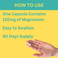 Greenfield Nutritions halal magnesium glycinate capsules easy to swallow for daily use