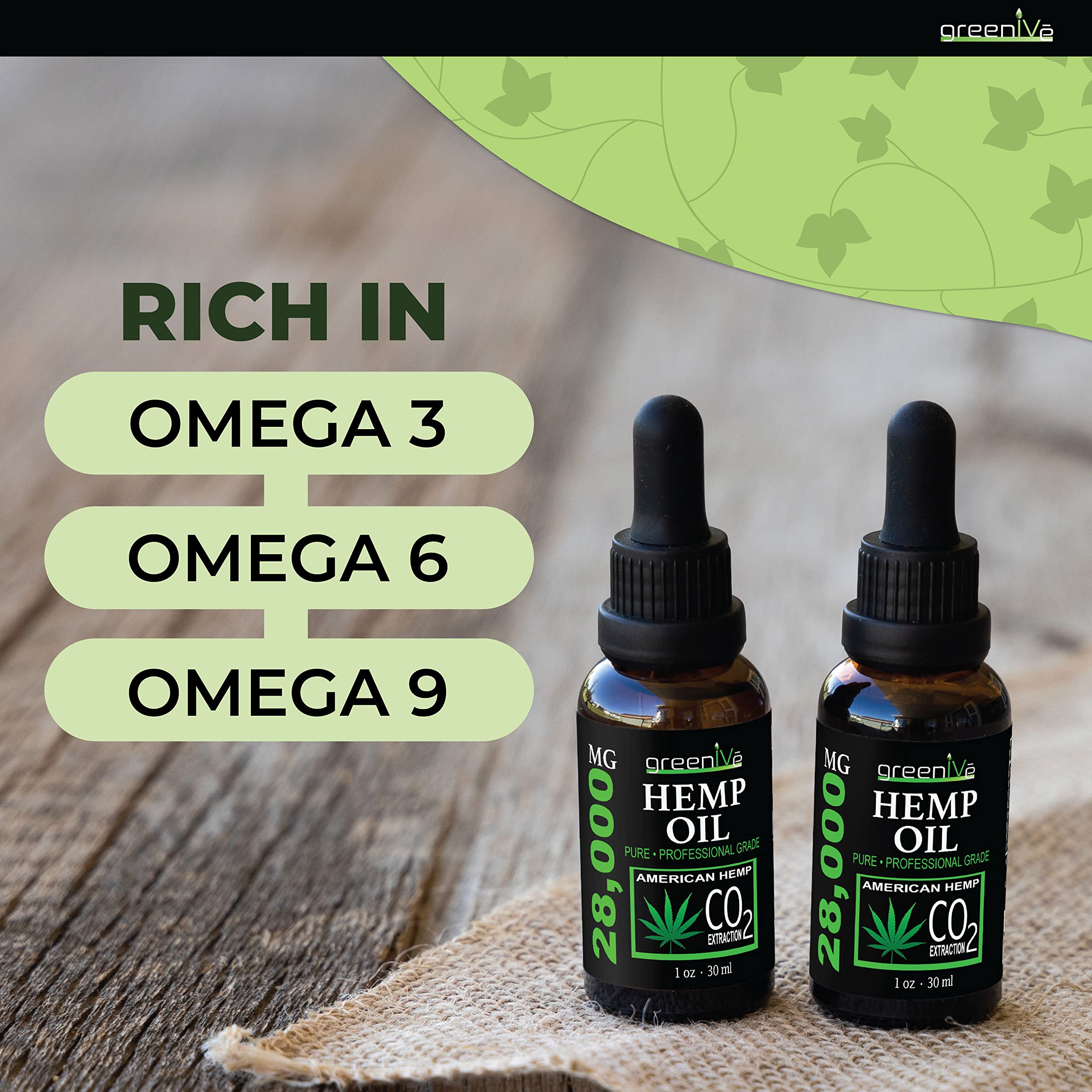 GreenIVe 30mL two-pack packaging for convenient storage and savings.