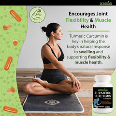 GreenIVe Turmeric Curcumin label closeup showing 1500mg and 95 percent curcuminoids