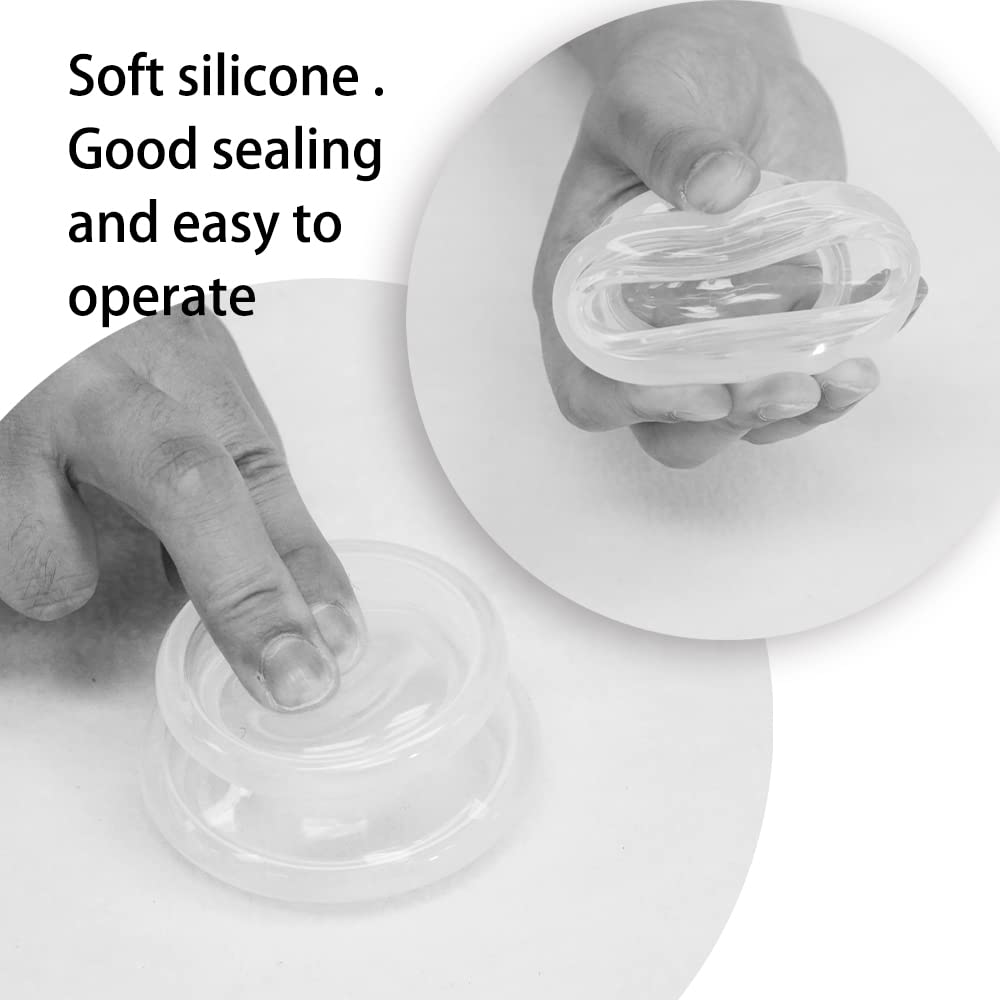 GreenLife self massage cups help target tight shoulders and legs.