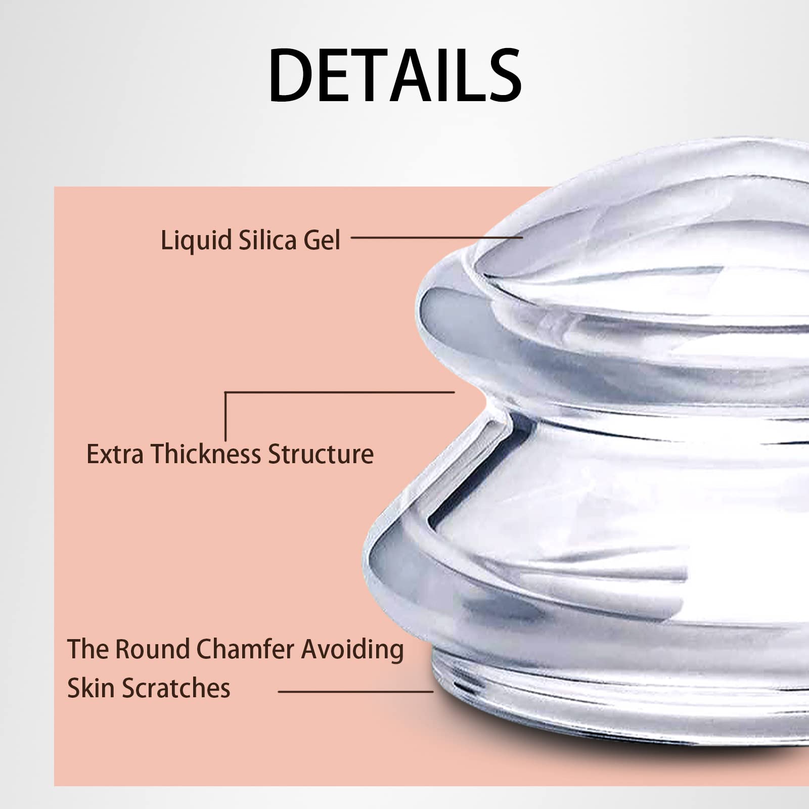 GreenLife silicone cups enable deep tissue massage and easy self care.