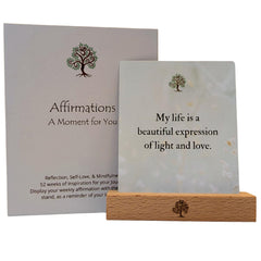 GreenRenee 52-card affirmation set displayed for daily mindfulness