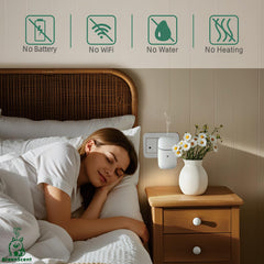 GREENSCENT diffuser compatible with 10ml bottles for easy refills