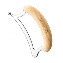 Greenstalk bamboo handled gua sha tool for deep tissue relief