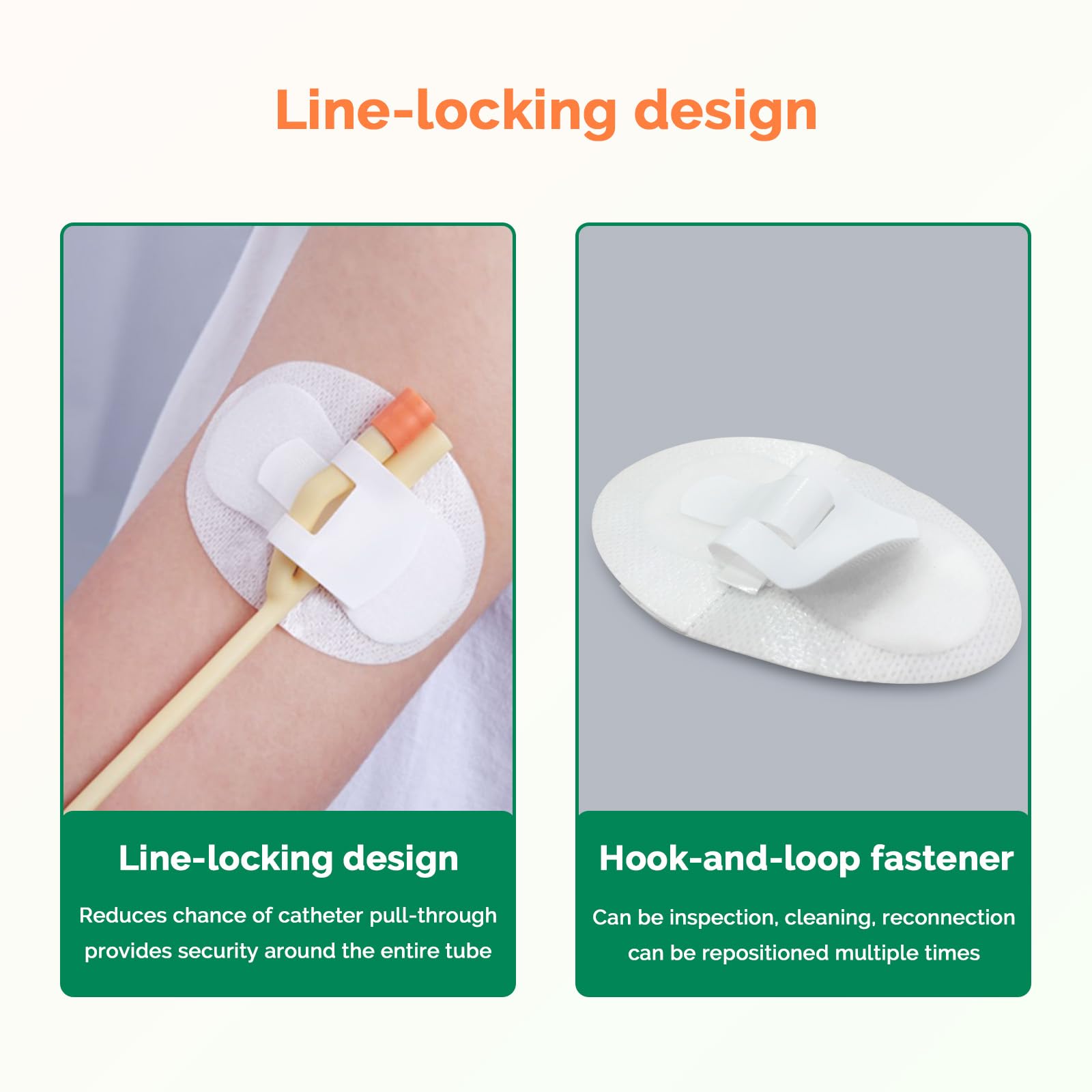 Greetmed Foley catheter stabilization device durable yet gentle for daily use.